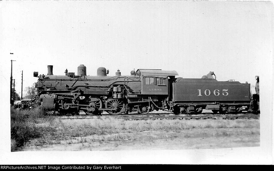 ATSF 2-6-2 #1065 - Atchison, Topeka & Santa Fe